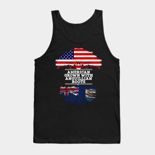 American Grown With Anguillian Roots - Gift for Anguillian From Anguilla Tank Top